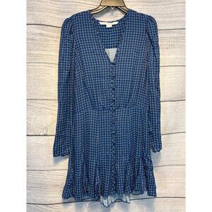 Veronica Beard Riggins Dress Prussian Blue Size 6